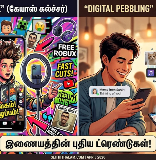 இணையத்தில் இதென்ன புது பழக்கம்? ஜென் ஆல்ஃபாவை ஆக்கிரமிக்கும் 'கேயாஸ் கல்ச்சர்'!