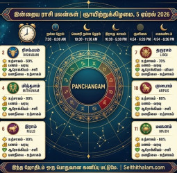 இன்றைய ராசி பலன்கள் - ஏப்ரல் 5, 2026 | 12 ராசிகளுக்கான பலன்கள்