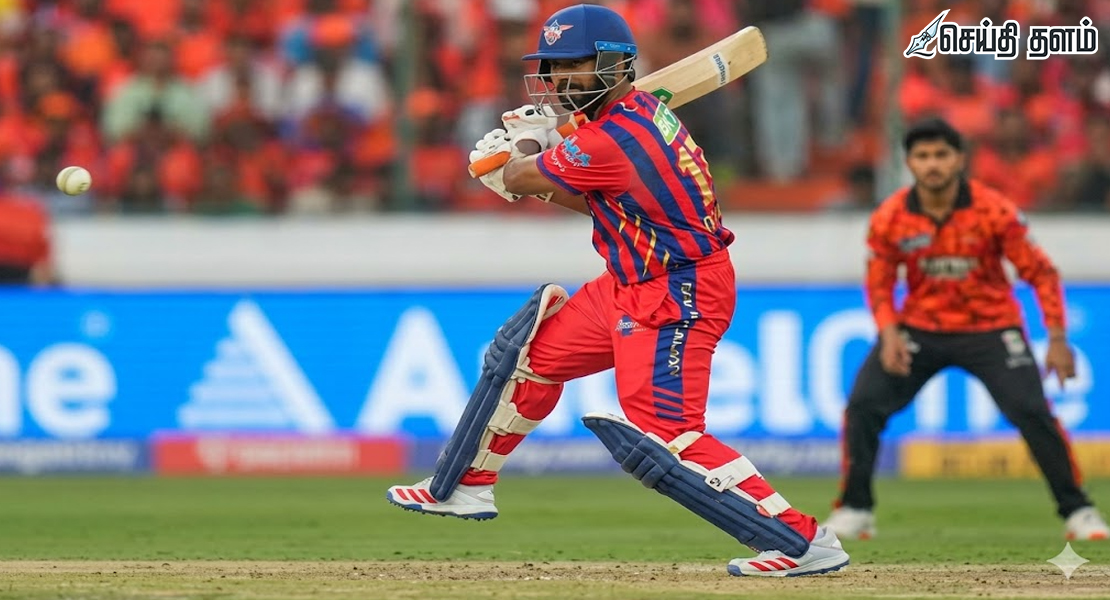 கடைசி பந்தில் த்ரில் வெற்றி பெற்ற லக்னோ!