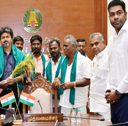 பரந்தூர் பசுமை விமான நிலையத் திட்டம் ரத்து! முதலமைச்சர் விஜய்க்கு நேரில் நன்றி தெரிவித்த விவசாயிகள்: தலைமைச் செயலகத்தில் நெகிழ்ச்சி