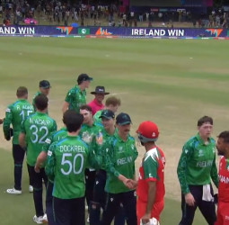 ஓமன் அணியை 96 ரன்கள் வித்தியாசத்தில் வீழ்த்தி அயர்லாந்து அபார வெற்றி!