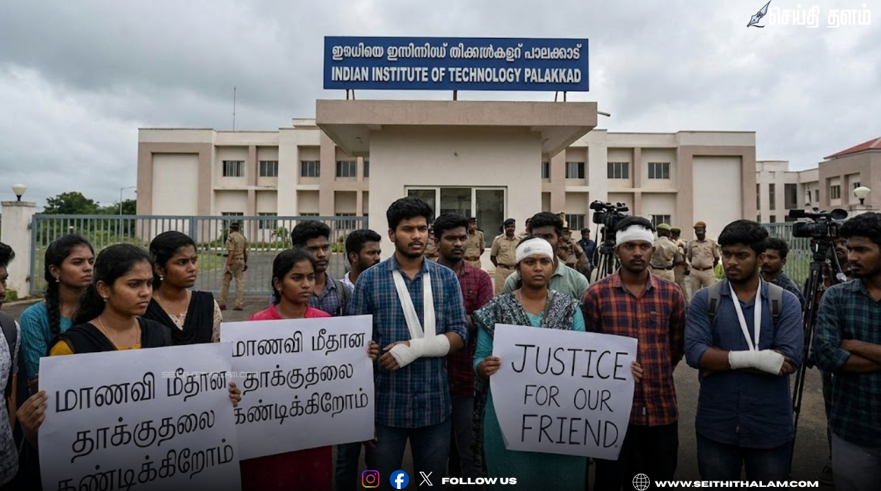 கேரள ஐஐடி-யில் தமிழக மாணவி மீது கொடூரத் தாக்குதல்: சேலம் மாணவி படுகாயம்; மாணவர்கள் போராட்டம்