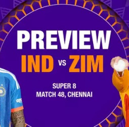 ஜிம்பாப்வேக்கு எதிராக இந்தியா இமாலய இலக்கு!