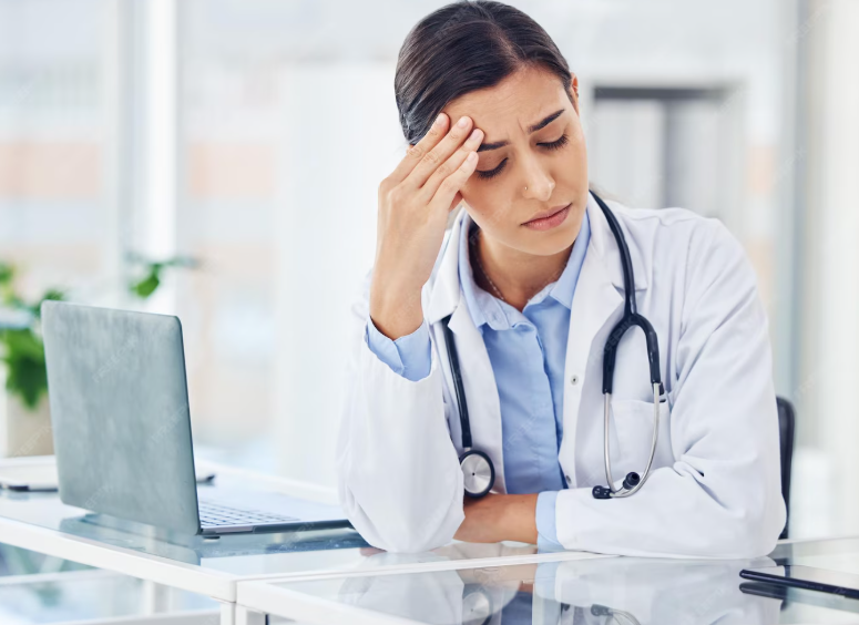 வெள்ளை கோட்டின் பின்னால் மறைந்த கண்ணீர்