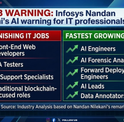 🚨 7 கோடி பேருக்கு வேலை பறிபோகுமா? அல்லது புது வாழ்வா? இன்போசிஸ் CEO சலில் பரேக்கின் "ஷாக்" ரிப்போர்ட் - ஐடி ஊழியர்கள் கவனத்திற்கு!