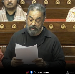 🔥 "பெரியாரின் பேரன்.. அண்ணாவின் மகன்!" - மாநிலங்களவையில் கமல்ஹாசன் அதிரடி உரை! - ஸ்டாலினுக்கு நன்றி தெரிவித்த 'உலகநாயகன்'!