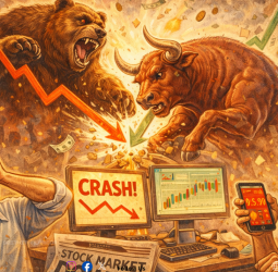 📉 பங்குச்சந்தையில் இன்று 'ஐடி' சரிவு! சென்செக்ஸ் 300 புள்ளிகளுக்கு மேல் வீழ்ச்சி - இன்றைய முக்கிய அப்டேட்ஸ்!