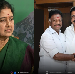 "ஓபிஎஸ் முடிவு துரதிருஷ்டவசமானது; திமுக ஒரு தீய சக்தி" - சசிகலா கடும் தாக்குதல்!