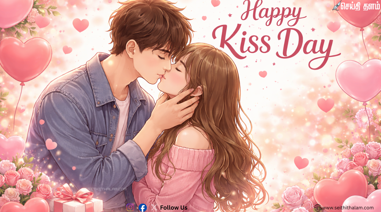 💋 முத்த தினம் 2026: மௌனமான மொழியில் அன்பைப் பகிரும் நாள்!