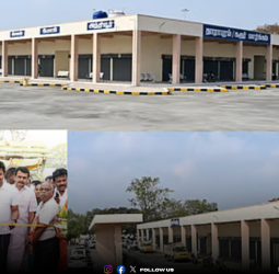 பொள்ளாச்சியில் ரூ.9.83 கோடியில் பிரம்மாண்ட புதிய பேருந்து நிலையத்தைத் துணை முதலமைச்சர் உதயநிதி ஸ்டாலின் திறந்து வைத்தார்