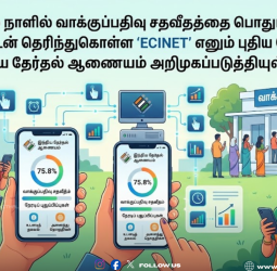 தேர்தல் களம் 2026: 'ECINET' செயலி அறிமுகம் - வாக்குப்பதிவு நிலவரம் உடனுக்குடன் வெளியீடு!