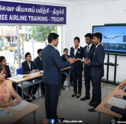 திருச்சியில் இலவச ஏர்லைன் பயிற்சி: தாட்கோ மூலம் விமானத் துறையில் வேலைவாய்ப்பு
