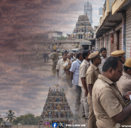🔥 "கோயில் நிலத்தில் ஆக்கிரமிப்பு: கரூரில் அதிரடி நடவடிக்கை!" - வெண்ணைமலை கோயில் சொத்துக்கள் மீட்பு! - 8 கடைகளுக்கு சீல் வைத்த அதிகாரிகள்!