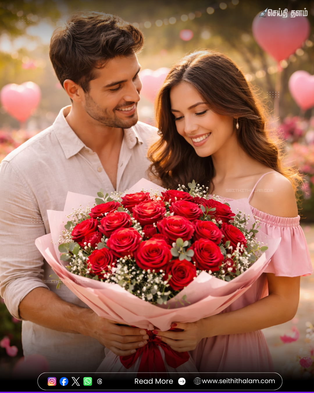 🔥 "ரோஸ் டே 2026: ஏன் கொண்டாடப்படுகிறது?" - உங்கள் அன்புக்குரியவர்களுக்கு என்ன ரோஜா கொடுக்கலாம்