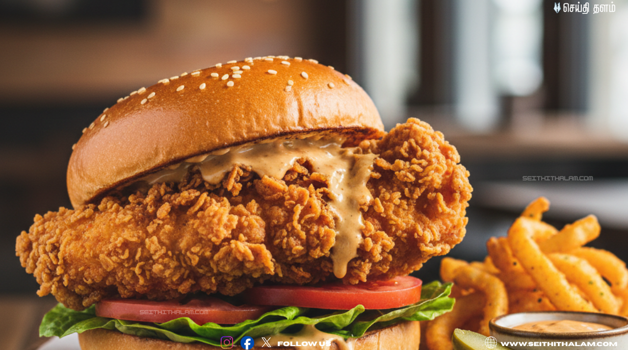 ஹோட்டல் ஸ்டைல் கிரிஸ்பி சிக்கன் சாண்ட்விச்: வீட்டிலேயே செய்வது எப்படி? (பிப்ரவரி 02, 2026)