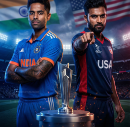 🏏 "T20I Worldcup 2026: இந்தியா vs அமெரிக்கா இன்று மோதல்! - ஜஸ்பிரித் பும்ரா திடீர் விலகல்! - வான்கடேவில் அதிரடி ஆரம்பம்!