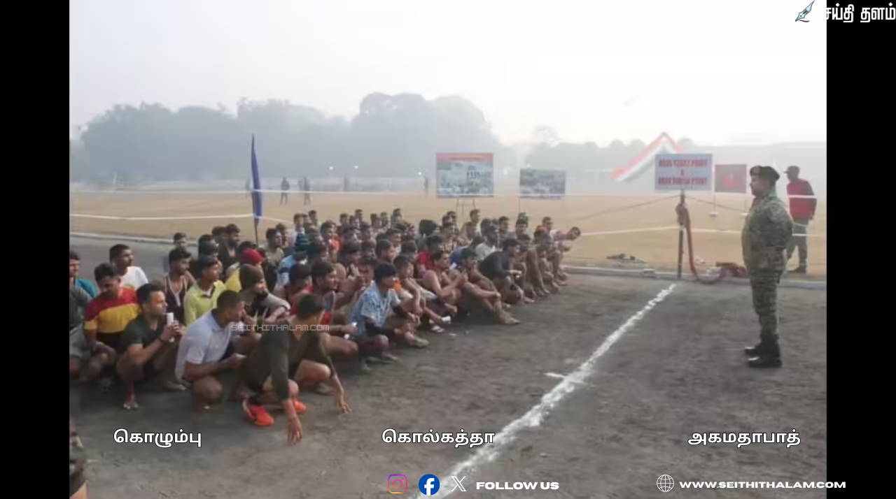 🎖️ "இளைஞர்களே ராணுவத்திற்குத் தயாரா?" - லக்னோவில் அக்னிவீரர் மெகா ஆட்சேர்ப்பு முகாம்! - 13,000 பேர் பங்கேற்பு!