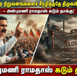 📉 "பொதுத்துறை நிறுவனங்களைச் சீரழித்ததே திமுகவின் சாதனை!" - அன்புமணி ராமதாஸ் கடும் தாக்கு!