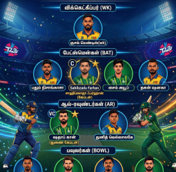 இலங்கை vs பாகிஸ்தான்: டி20 உலகக்கோப்பை சூப்பர் 8 - பிட்ச் ரிப்போர்ட் மற்றும் Dream 11 கணிப்புகள்!