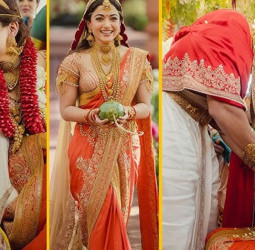 ‘விருஷ்’ காதல்: ராஷ்மிகா - விஜய் தேவரகொண்டா அதிகாரப்பூர்வ திருமணப் படங்கள்!