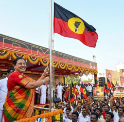 🚩 தேமுதிக 26-வது ஆண்டு கொடி நாள்! கோயம்பேட்டில் கொடியேற்றி பிரேமலதா விஜயகாந்த் சூளுரை!