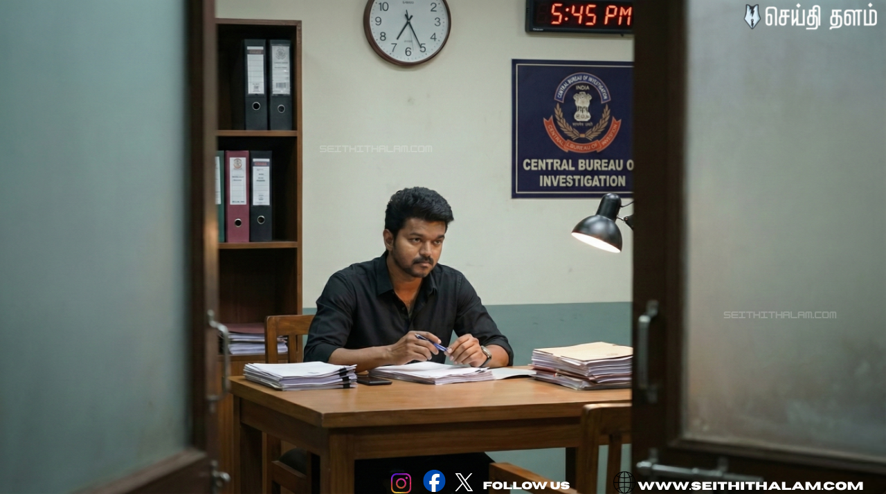 தனி அறையில் விஜய்! - விசாரணை நிறைவு! - கையெழுத்துக்காகக் காத்திருக்கும் 'தளபதி'!