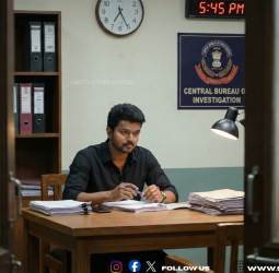 தனி அறையில் விஜய்! - விசாரணை நிறைவு! - கையெழுத்துக்காகக் காத்திருக்கும் 'தளபதி'!