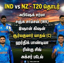 IND vs NZ: ஒருநாள் தொடர் போனாலும் டி20-ல் பழிதீர்க்குமா இந்தியா? சூர்யகுமாரின் 100-வது போட்டி! இன்றைய முழு விவரங்கள்!