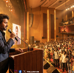 உங்களுக்காக சினிமாவையே விடுறேன்!" - தளபதி விஜய்யின் எமோஷனல் ஸ்பீச்