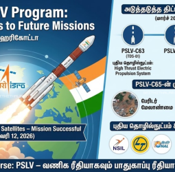இஸ்ரோவின் அடுத்த அதிரடி! PSLV-C65 ரெடி! விண்ணில் பாயப்போகும் புதிய செயற்கைக்கோள் எது?