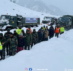 ஜம்மு காஷ்மீரில் சாதனை: 10,500 அடி உயரத்தில் 60 பேரை மீட்ட BRO வீரர்கள்!