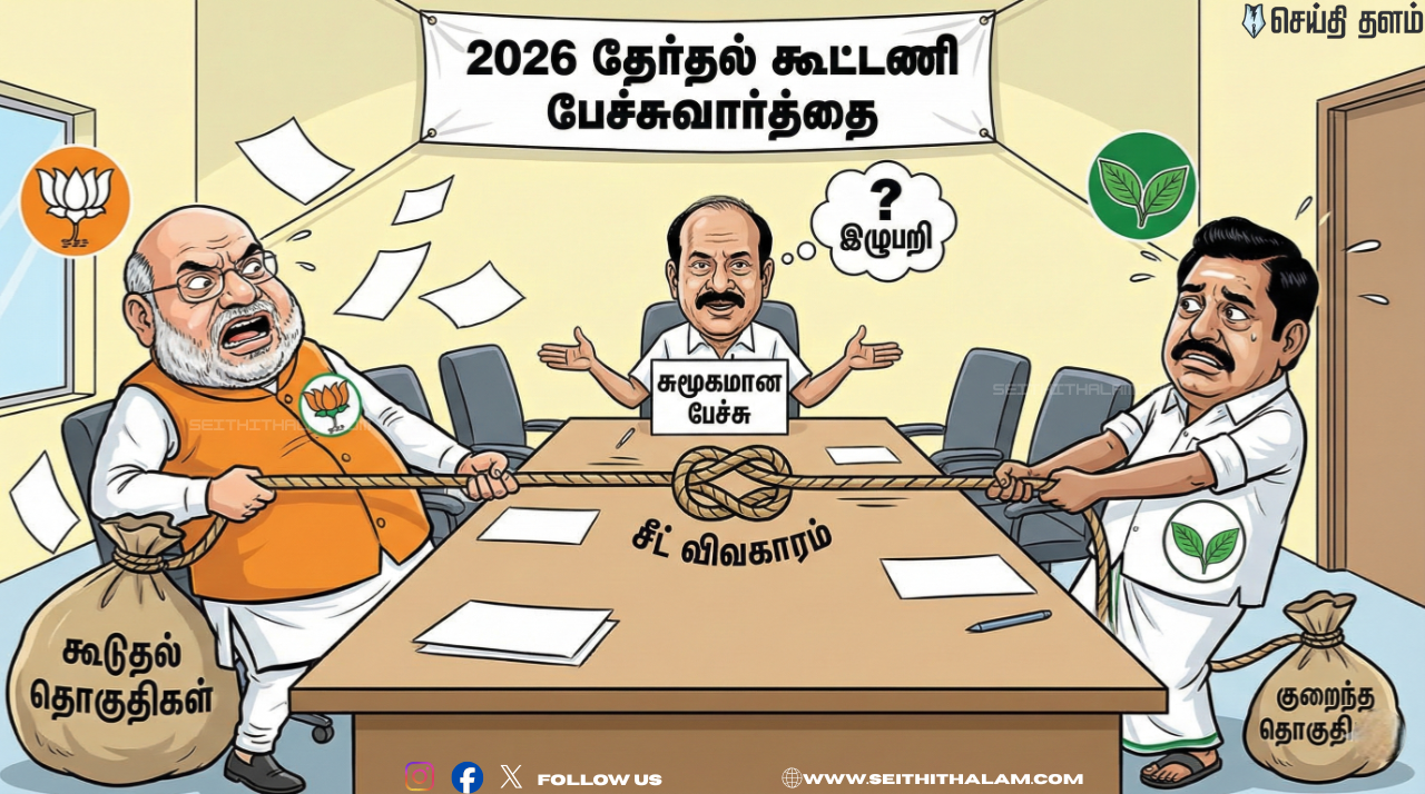 உனக்கா? எனக்கா? - அதிமுக-பாஜக 'தொகுதி' மோதல்! - எகிறும் பாஜக டிமாண்ட்... யோசிக்கும் இபிஎஸ்!