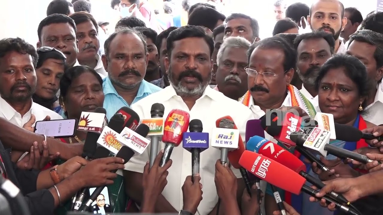 'அது அரசியல் யுக்தி',  சீமானுக்கு திருமாவளவன் பதில்