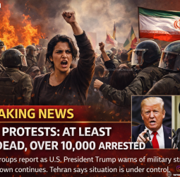 🇮🇷 ஈரானில் ரத்த ஆறு! - 600-க்கும் மேற்பட்ட போராட்டக்காரர்கள் சுட்டுக் கொலை! - டிரம்ப் எச்சரிக்கையால் உலகமே திக் திக்!