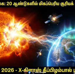 23 ஆண்டுகளில் இல்லாத மகா சூரியப் புயல்! பூமியைத் தாக்கியது 'S4' கதிர்வீச்சு - சாட்டிலைட் மற்றும் GPS பாதிப்பு ஏற்படுமா?
