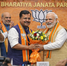 பாஜகவின் புதிய 'பாஸ்' இவர்தான்! 🧡 45 வயதில் தேசியத் தலைவரான நிதின் நபின்! அமித் ஷா, மோடி வாழ்த்து!