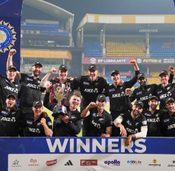 இந்தியாவுக்கு எதிரான ஒருநாள் தொடரை வென்றது நியூசிலாந்து!