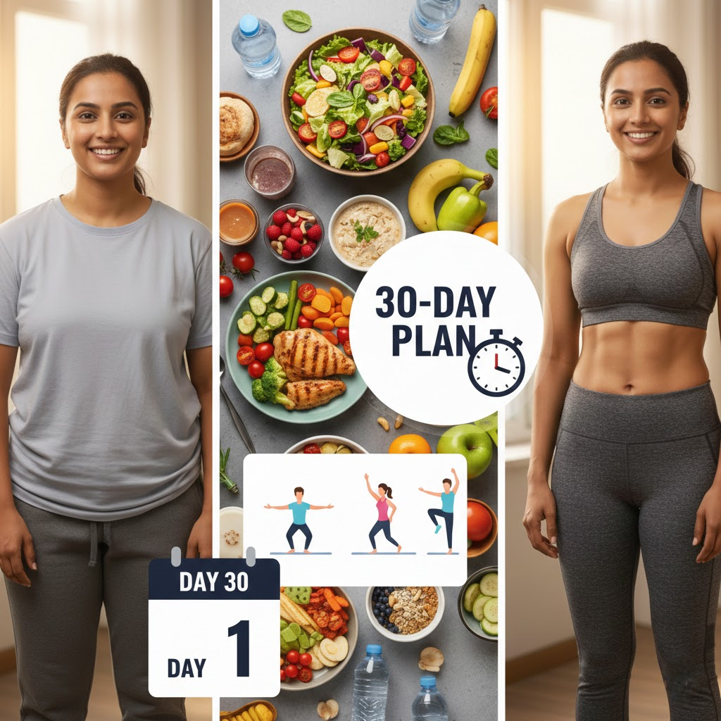 ஒரே மாதத்தில் உடல் எடையை குறைக்க "மேஜிக்" டயட் பிளான்!