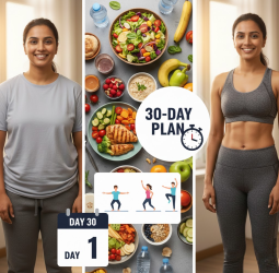 ஒரே மாதத்தில் உடல் எடையை குறைக்க "மேஜிக்" டயட் பிளான்!