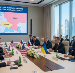 போரை முடிக்க அமெரிக்காவின் மாஸ்டர் பிளான்! அபுதாபியில் 2-வது நாள் நேரடிப் பேச்சுவார்த்தை