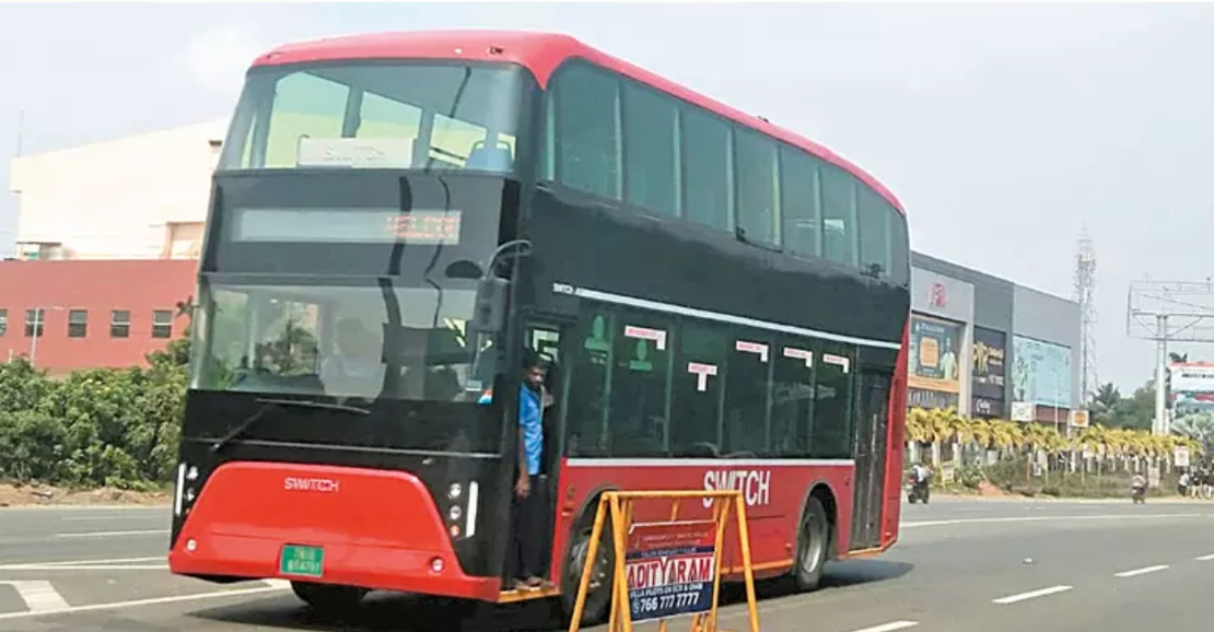 சென்னைக்கு மீண்டும் 'டபுள் டெக்கர்': இந்த மாத இறுதியில் 20 மின்சாரப் பேருந்துகள்!