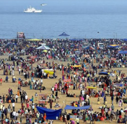 தமிழகமெங்கும் காணும் பொங்கல் கொண்டாட்டம்: சுற்றுலாத் தலங்களில் மக்கள் கூட்டம்!