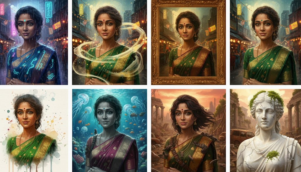 உங்க போட்டோவை வேற லெவலுக்கு மாத்தணுமா? இதோ அந்த 10 ரகசிய AI ப்ராம்ப்ட்கள்!