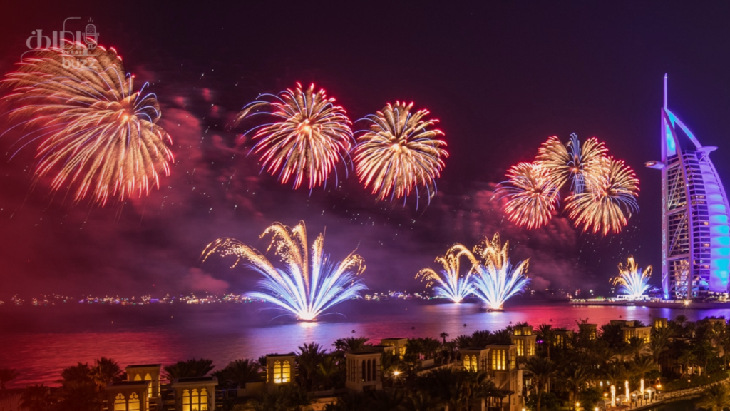 அபுதாபி: 62 நிமிடம் நீடித்த உலக சாதனை வாணவேடிக்கை!