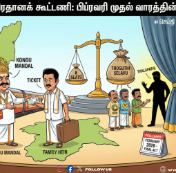 🗳️ "மாஸ்டர் பிளான் அரசியலும்.. சஸ்பென்ஸ் டீல்களும்!" - மெகா கூட்டணியின் ரகசிய நகர்வுகள்! - ராஜ்யசபா சீட் யாருக்கு? - பிப்ரவரி முதல் வாரத்தில் அதிரடி!