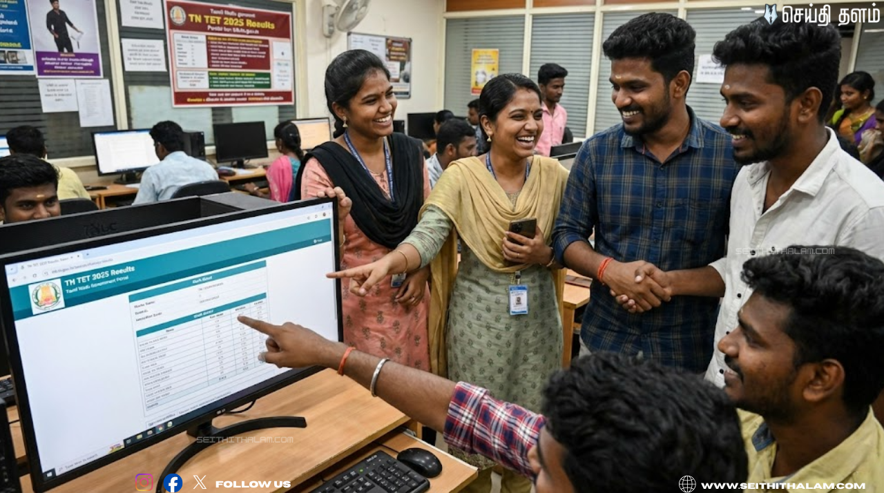 TN TET 2025 முடிவுகள் வெளியீடு! மதிப்பெண் பட்டியலை டவுன்லோட் செய்வது எப்படி? கட்-ஆஃப் மற்றும் சான்றிதழ் விவரங்கள் உள்ளே!