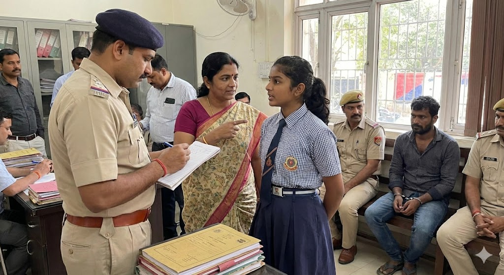 திருடனை விரட்டிப் பிடித்த 14 வயது 'கராத்தே' சிறுமி!