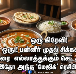 ஒரே ஒரு கிரேவி! பன்னீர் முதல் சிக்கன் வரை எல்லாத்துக்கும் செட் ஆகும்! இதோ அந்த 'மேஜிக்' ரெசிபி!