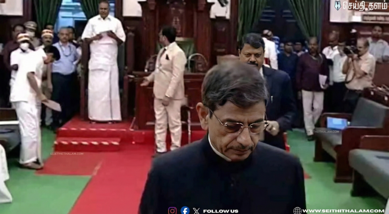 🔥 "சட்ட விதிகளை மீறிய ஆளுநர்!" - மீண்டும் பாதியில் கிளம்பிய ஆர்.என்.ரவி! - பேரவையில் ஸ்டாலின் ஆவேசம்!