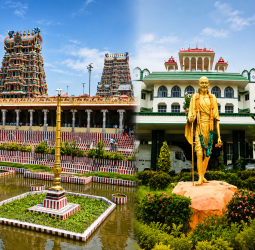 மதுரை மீனாட்சி அம்மன் கோவில் சொத்துகளை ஆக்கிரமித்தவர்கள் யார்? அதிரடியாக அறிக்கை கேட்ட உயர்நீதிமன்ற மதுரை கிளை! - முழு விவரம்